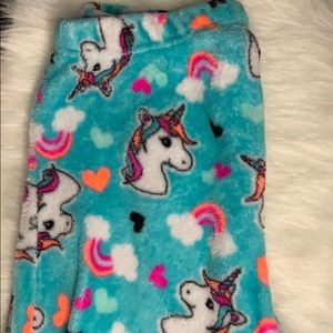 UNICORN PAJAMA PANTS FOR LITTLE GIRLS